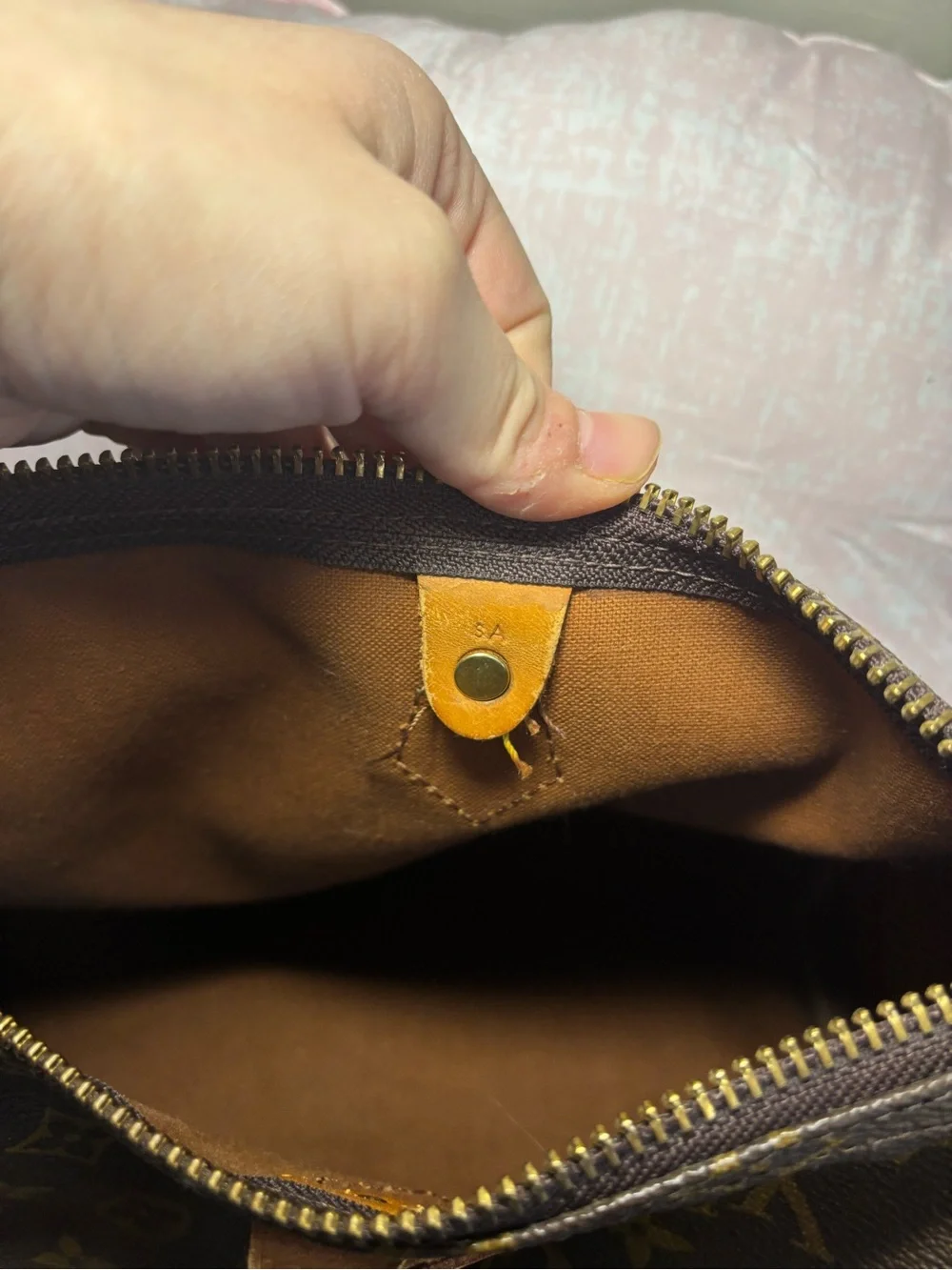 Louis Vuitton Monogram Canvas Speedy Handbag - Brown/Tan